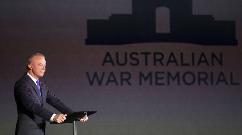 Australian War Memorial Director Dr Brendan Nelson.