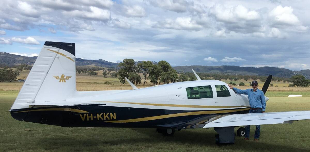 Friends of Tenterfield Aerodrome Association President Rob Evans says the first task for club members is to stock the aerodrome with water and fuel available for firefighting.