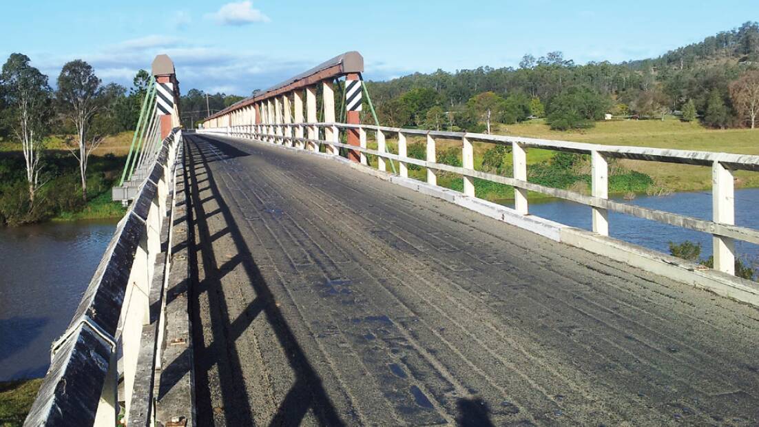 Was Barnaby a goose for 'opening' Tabulam bridge?