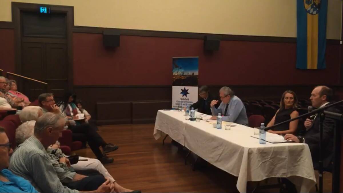 Watch the Meet the Candidates evening at Tenterfield School of Arts