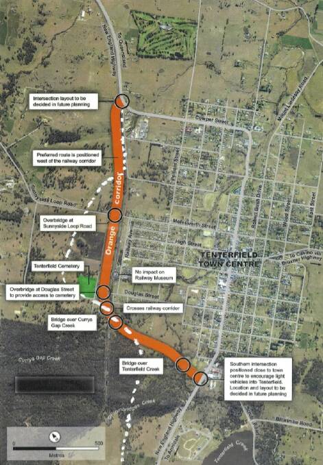 $500,000 in budget, but little communication, for heavy vehicle bypass route