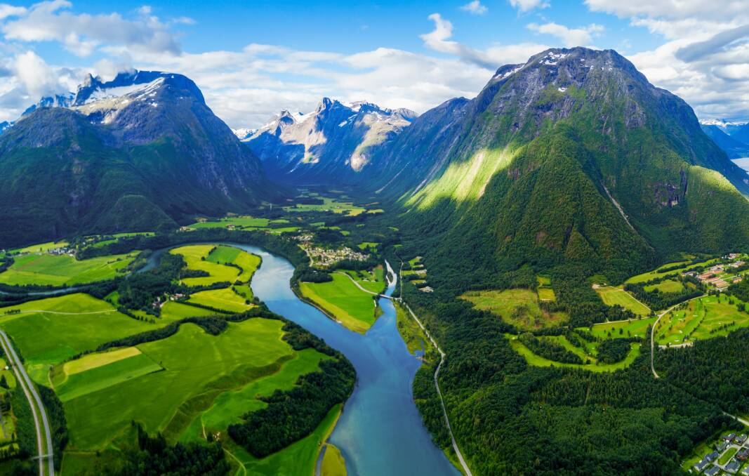 Andalsnes is one of the most scenic areas in Norway. Picture Shutterstock