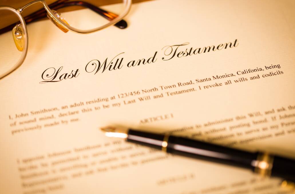 What is the legal process when a loved one dies?