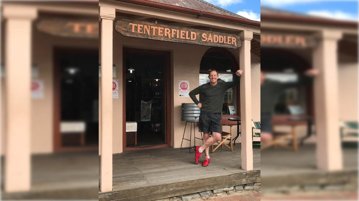 Todd McKenney sparked widespread support on social media for the future of the Tenterfield Saddler. Picture Facebook.