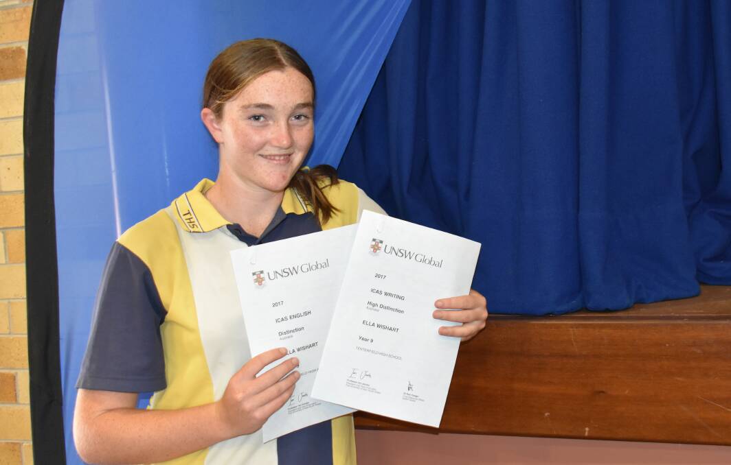 Ella Wishart is flying the flag for country schools.