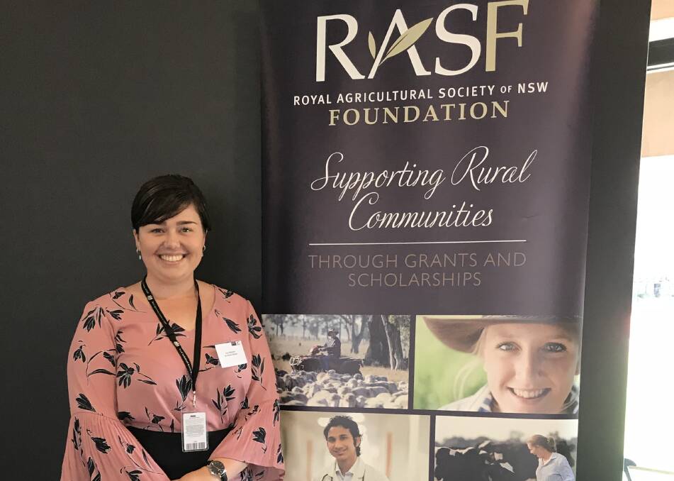 Josie McIntyre has been a fine ambassador for a number of Tenterfield community groups, and is now the very happy recipient of a RASF scholarship.