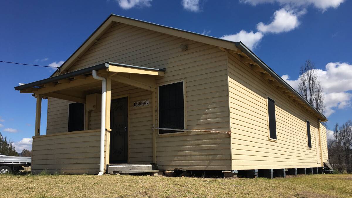 The Tenterfield Band Hall in Crown Street is looking for a new home.