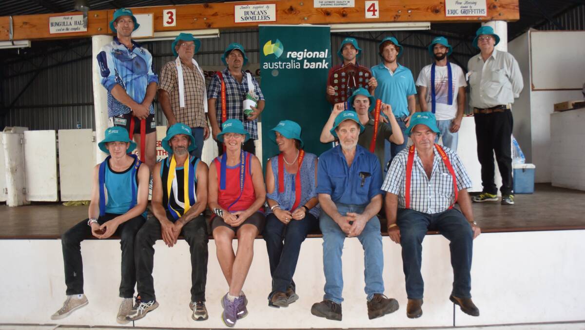 All participants in the Sports Shear NSW Shearing Competition went home happy from the Regional Australia Bank-sponsored event.