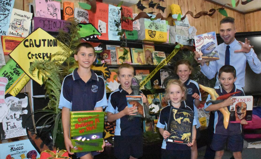Hunter Hennessy along with Tom, Harriet and Daisy Hickson and Hunter's brother Digby have become big fans of Mr K's library adventures.