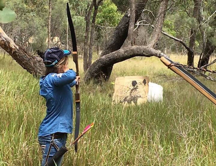 Isabell Halliday has become a keen field archer, and has the October's National Muster in her sights.