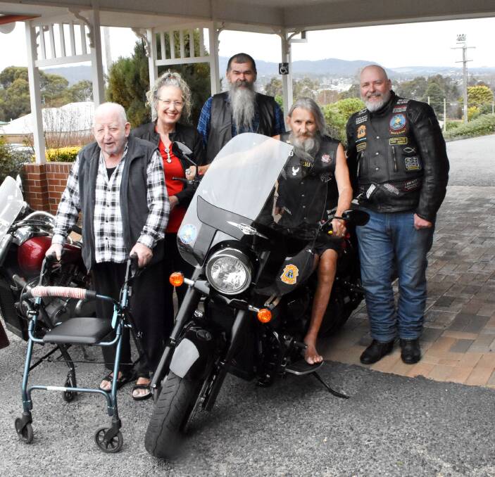 Les Foster, Michelle McBurney, Robert McBurney, Ray Phelan and Dan McGinty have their own preview bike show at Haddington ahead of the September 14 fete.