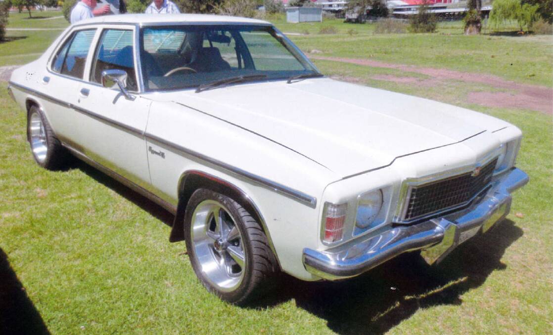 David Ware's 1977 Holden HZ  Kingswood SL has covered only 179,000 kilometres in four decades.