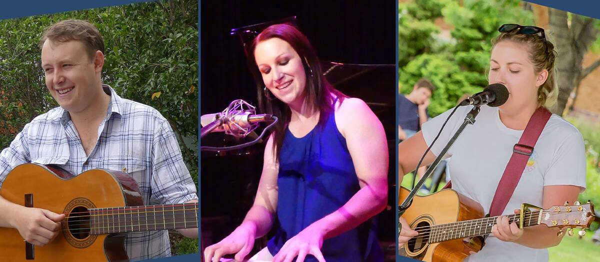 Catch Josh Moylan, Emma Gianoli and Jess Lockwood performing at venues this weekend.