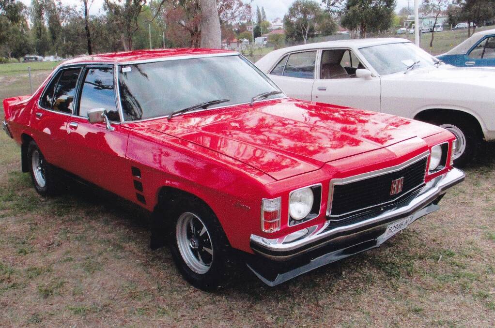 Car of the month: Tony Chisholm's 1975 HJ Holden Monaro 4 Door was bought from Tasmania last year. OWNER: Tony Chisholm