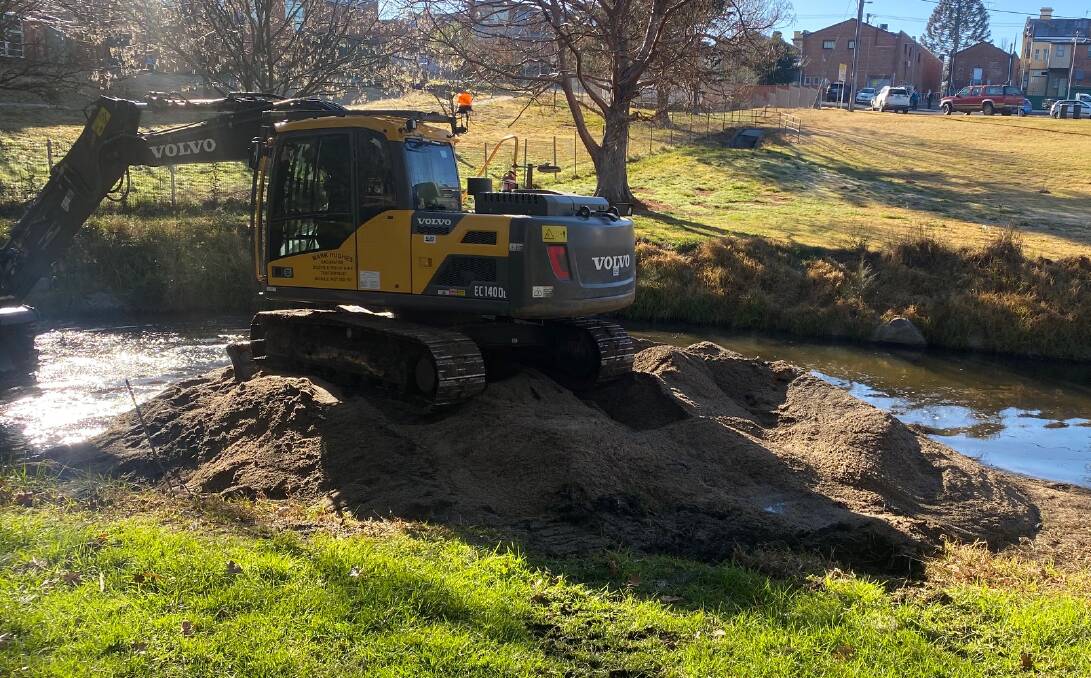 Tenterfield Shire Council has also received a grant to remove sediment from the creek.