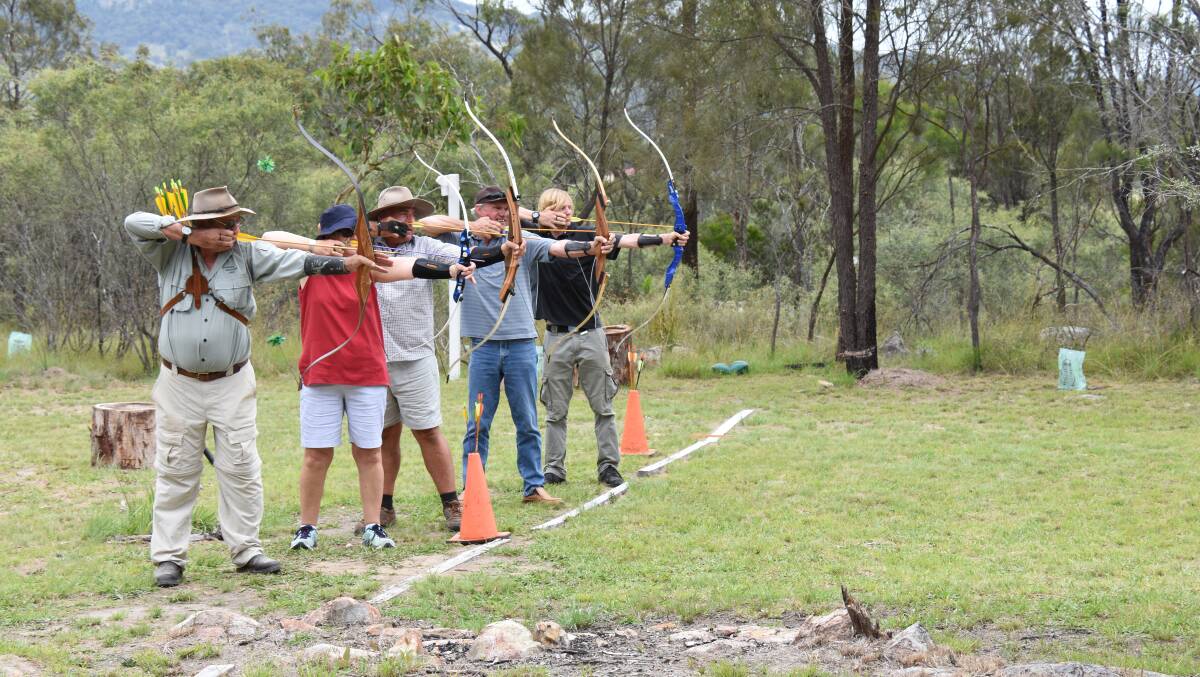 The archery grounds will be a hive of acitivity when the natiaonl muster comes to town in October.