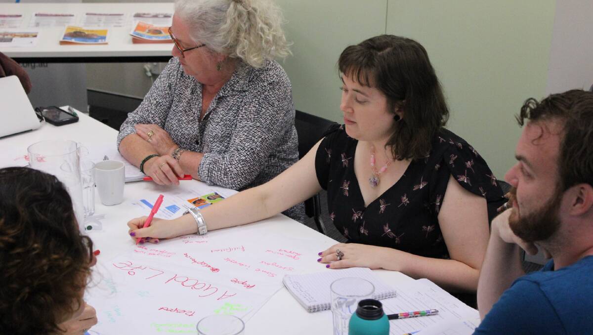 The NDIS workshop offers practical hands-on activities and take home tools.