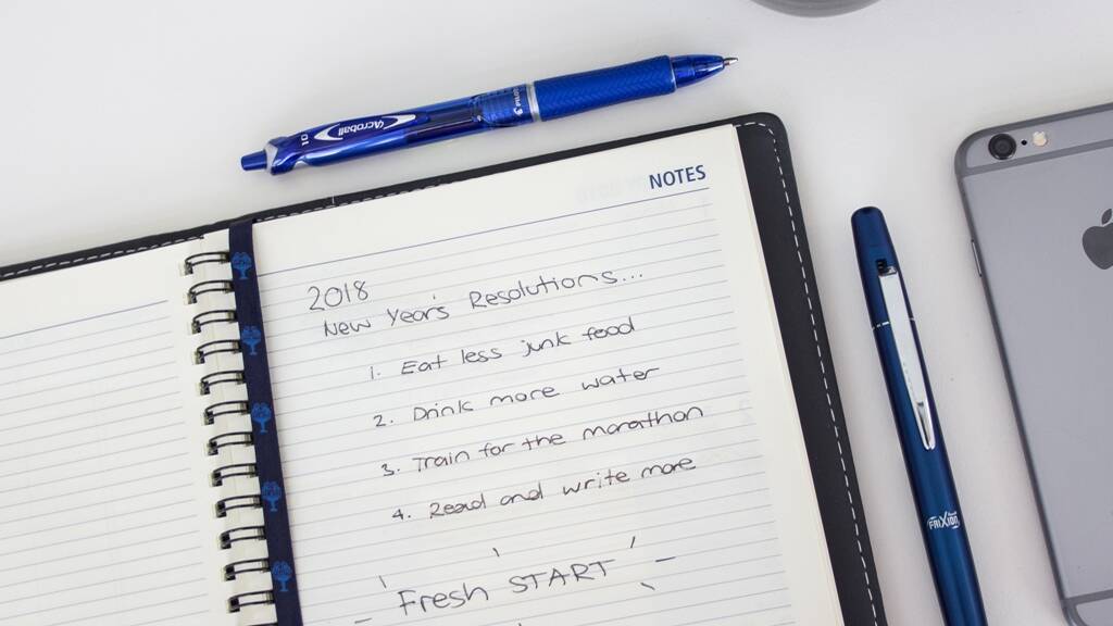 Don't keep recycling the same New Year's resolutions.