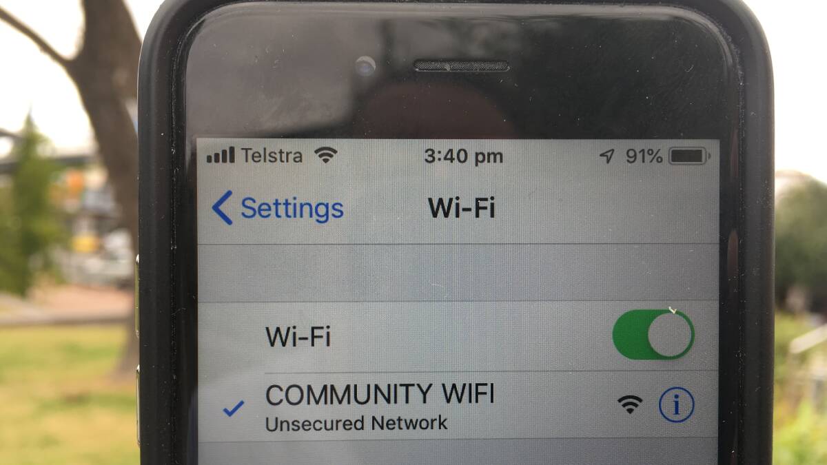 Free community wifi in Rouse Street, with plans to extend