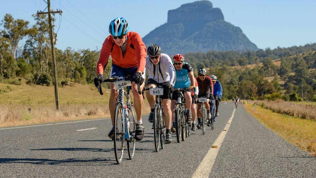 The Woodenbong community was delighted to be as a chosen stopover for the adventure tour.