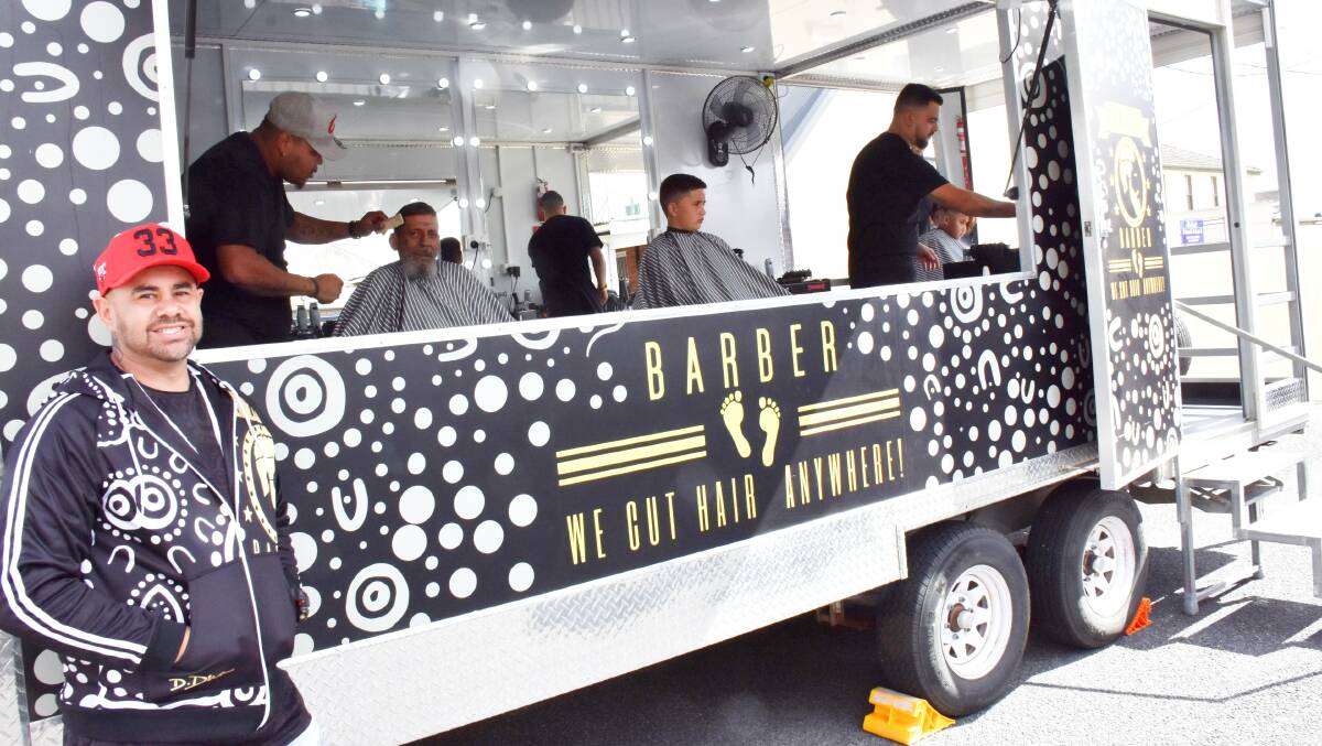 Brian Dowd's Walkabout Barber operation freshens up clients on the outside and the inside.
