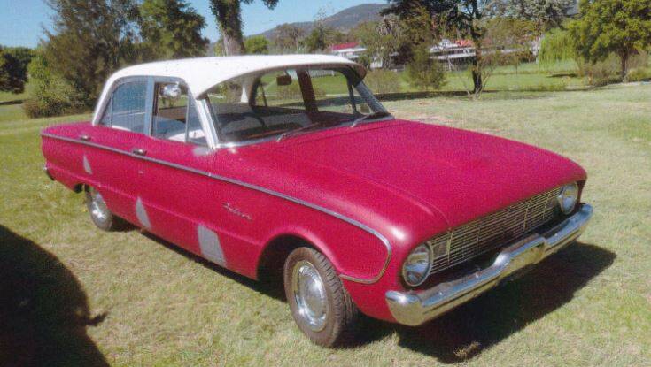 An original example for the first model Falcon made in Australia, belonging to Bill and Liz Hargreave.