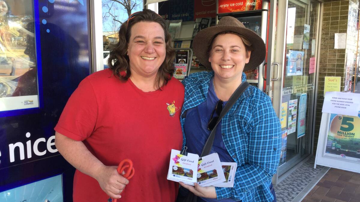 Danni and Sherryn picked Tenterfield to be on the receiving end of their generosity, and rural landholders may find a welcome surprise in their mailbox.