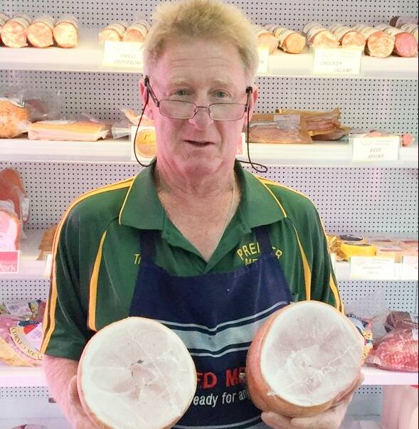 Tim Rose of Premier Meats can assure his customers that his award-winning hams are made from Australian pork.
