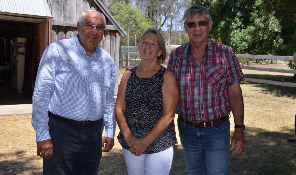 Tenterfield Field Archery Inc.'s Marian and Bob Rogan were thrilled to get $11,500 to construct disabled toilet facilities.