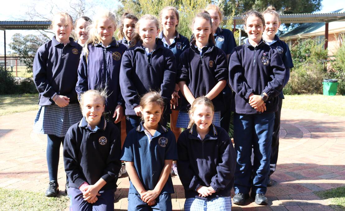 These girls have made it to round three of  the PSSA soccer knockout competition.