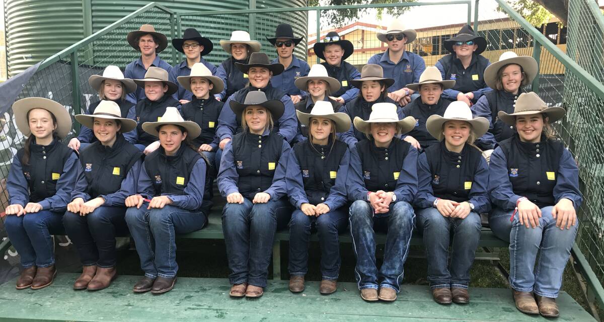 The 2019 Ekka ag team had a busy few days, only to be home when news of the win came through.