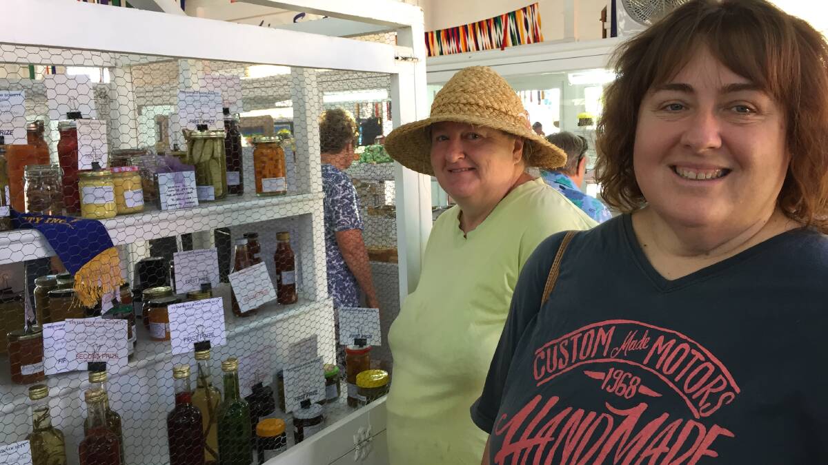 Have you got your preserves ready? Janine Jackson and Lisa Ainsworth check out the efforts at last year's show.