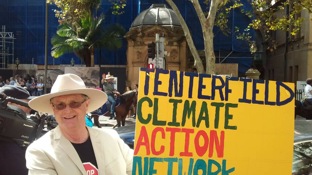 Local climate change action group represented at #Time2Choose rally