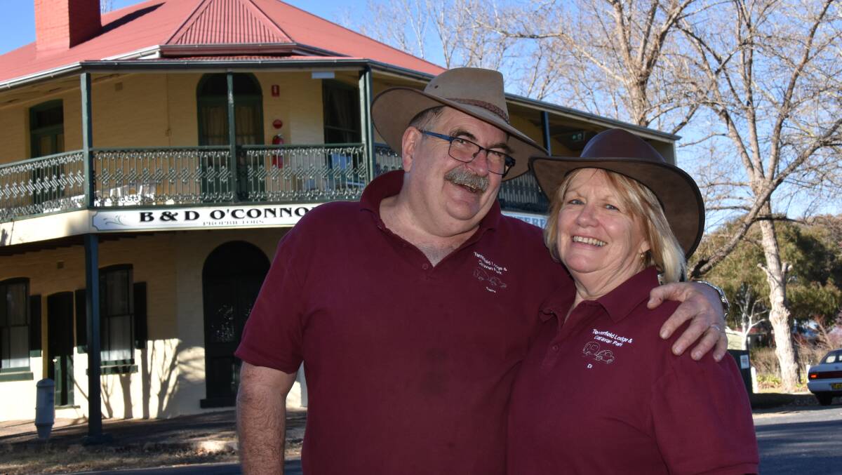 Barry and Di O'Connor have put down roots in Tenterfield, and business is flourishing.