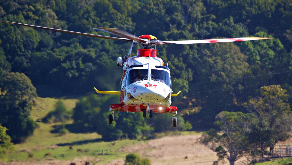 Boy airlifted after bike accident