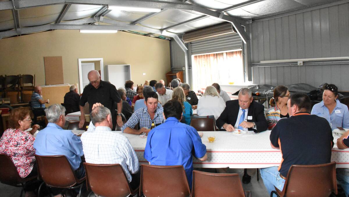 The Tenterfield Men's Shed turned on a fine lunch to celebrate the official opening of the new facility.