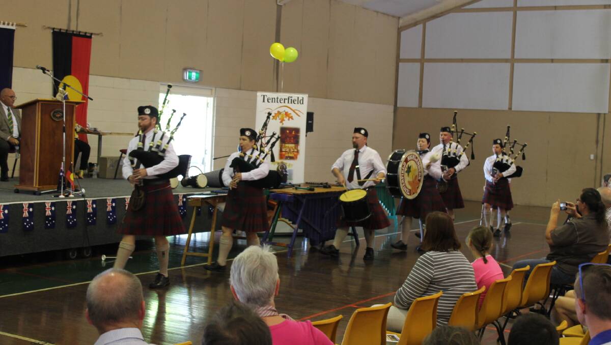 The Tenterfield Highlanders Pipe Band will be back again this year.