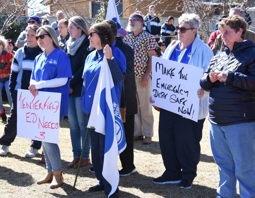 A community forum is set for September 12 to address hospital staffing levels, after a strong turnout to the Bruxner Park rally a month ago in support of local nurses.