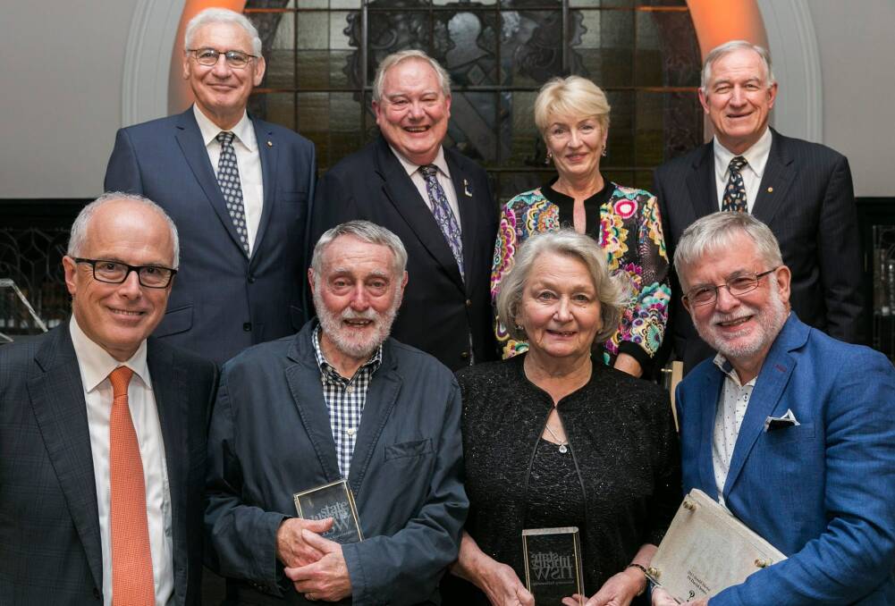 Tenterfield's own Robin Riley (bottom row, second from right) was among those awarded the prestigious Honours of the Library Council of NSW for 2017.
