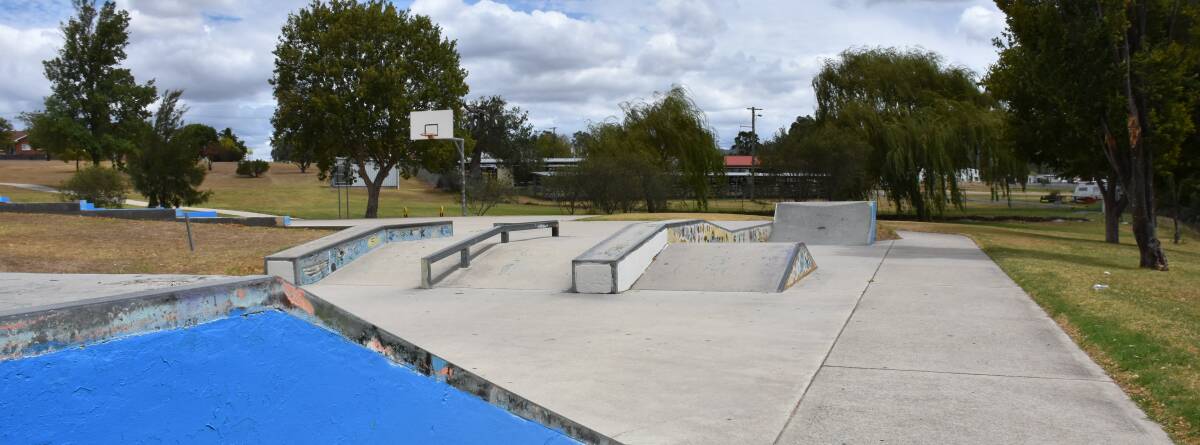 Tenterfield Skatepark is due for an upgrade.