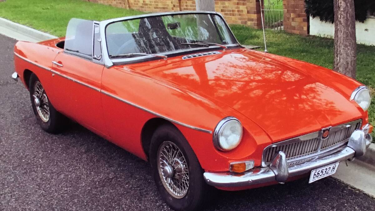 Car of the Month: This stylish 1968 MGB owned by Sheree and John Thrift was restored by Ron Williams back in 1985.