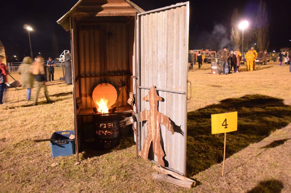 There's more thinking time for coming up with a winning firebox entry for Cracker Night 2019, like this 2017 effort from the Men's Shed.