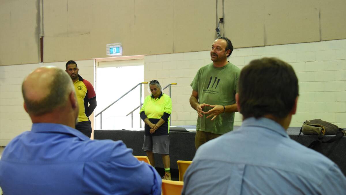 Traditional Fire Man Victor Stefferson recently presented the case for indigenous fire burns to a Tenterfield audience. He'll be back to conduct a practical workshop next year.