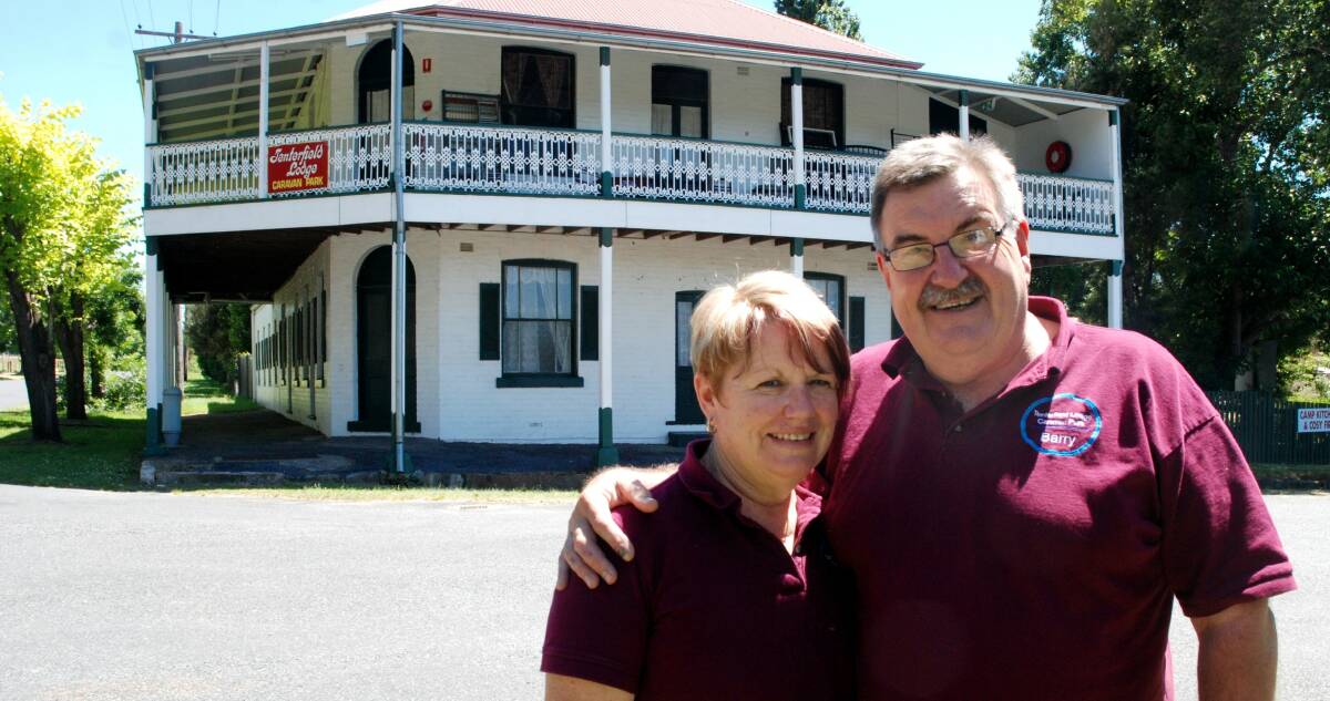 Di and Barry OConnor of Tenterfield Lodge and Caravan Park don't want to see COVID-19 come to Tenterfield through lax controls at accommodation businesses.