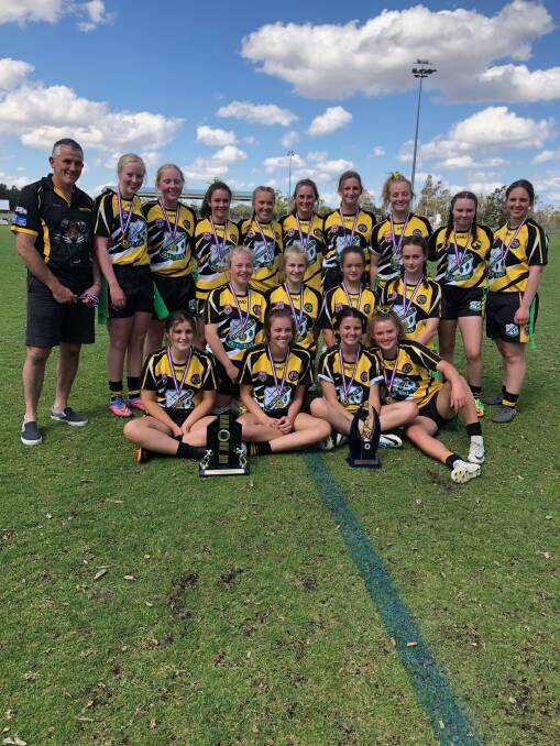 VICTORIOUS: The Tenterfield junior Tigers under 17s league tag team took out the Warwick and district title at Saturday's grand finals. 