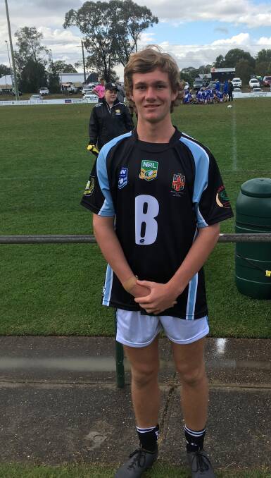 Isaac Jones turned out for the Greater Western under 15 team. 
