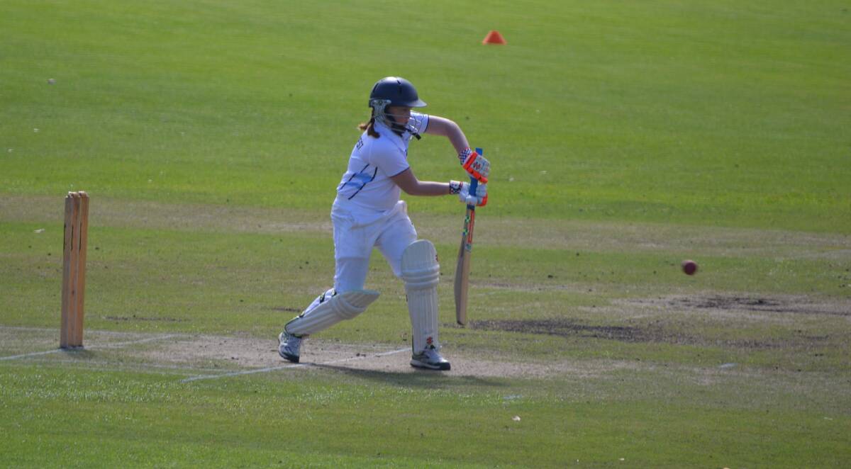 TOP PERFORMER: Amelia's batting was a highlight of the carnival. 
