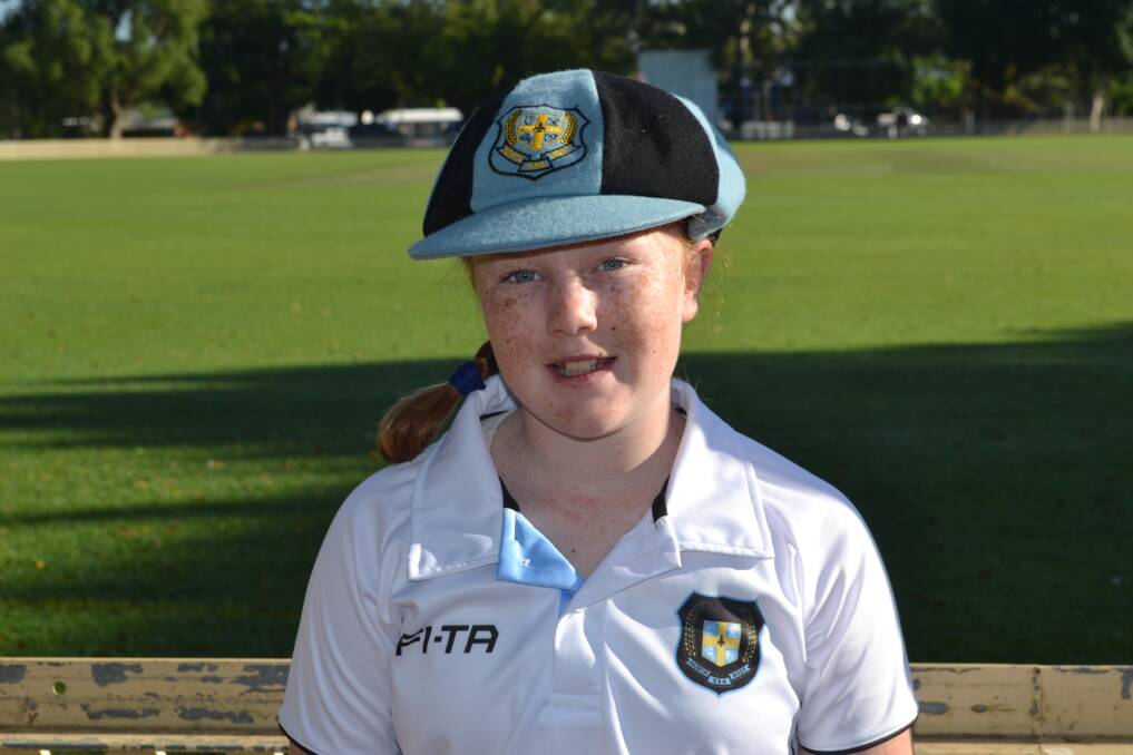 STANDOUT: Amelia Wishart made an impression with the bat and ball at the PSSA carnival. 