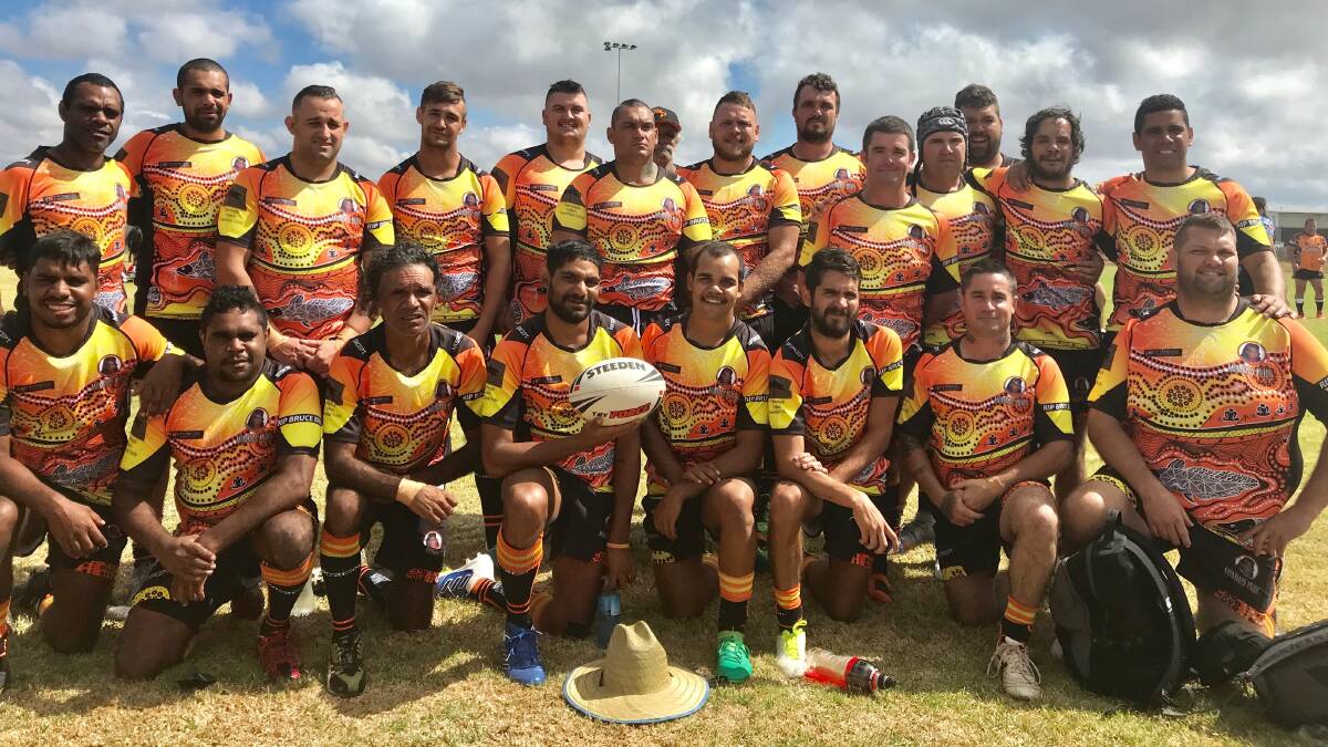 STEPPING OUT: The Mumma's Pride rugby league team took on the Warriors Reconciliation Carnival in Toowoomba on Saturday. 