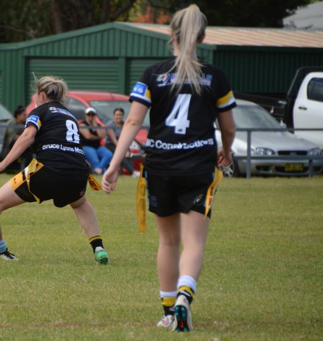 The Tigerettes missed out on a win against Bingara. 